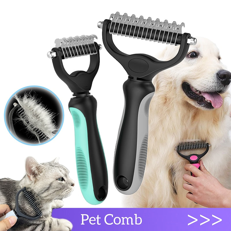 Effective Dog and Cat Grooming Tool for Shedding