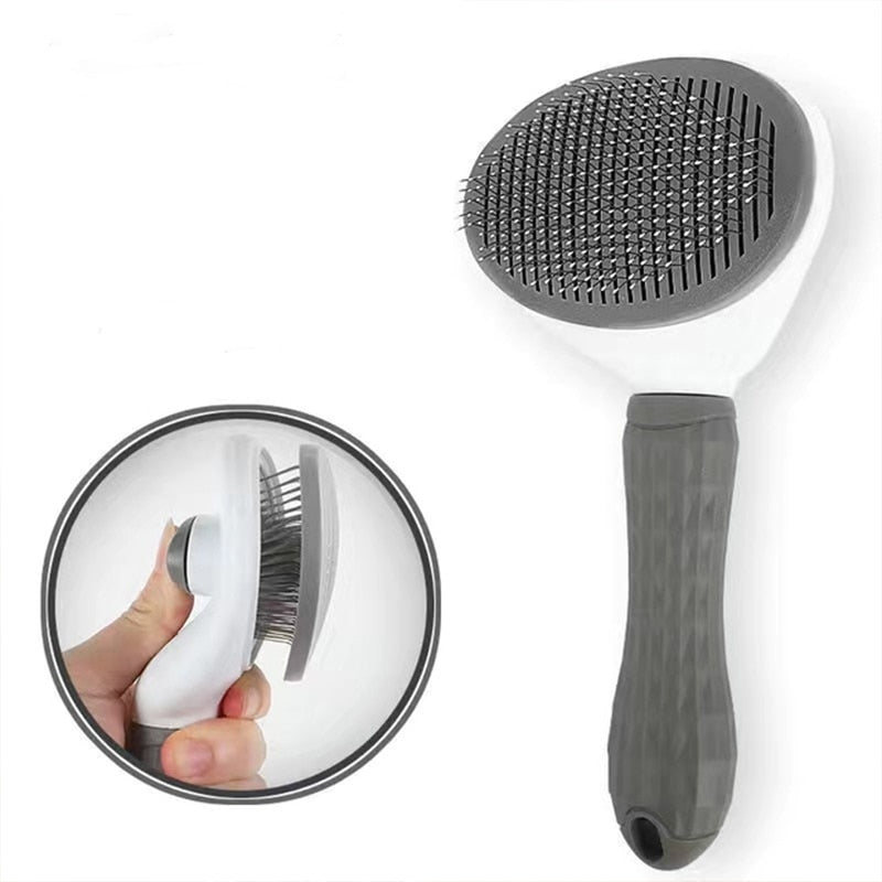 Stainless Steel Pet Hair Removal Brush